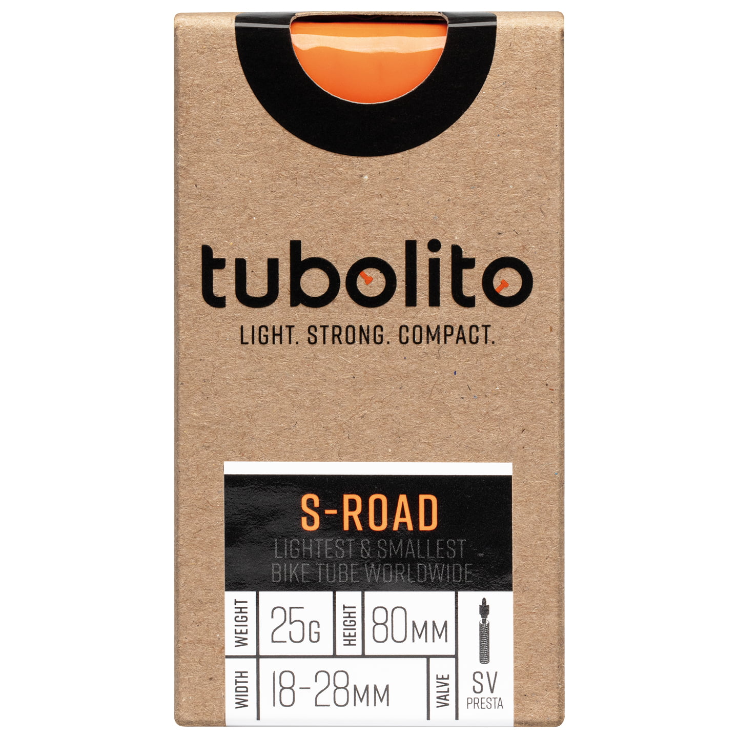 TUBOLITO S-Tubo-Road-700c SV80 Road Bike Tube, Bike tyre, Bike accessories