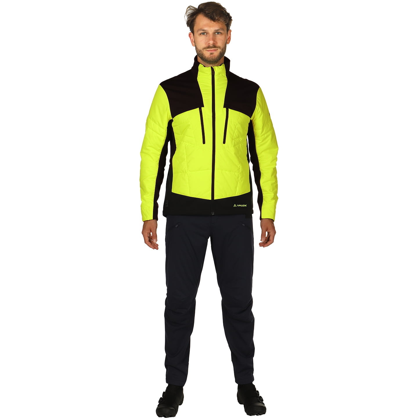 VAUDE Minaki IV Set (winter fietsjack + lange koersbroek) set (2 artikelen),