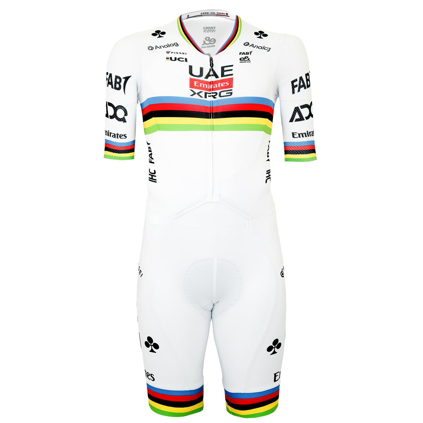 UAE TEAM EMIRATES - XRG Racebody Wereldkampioen 2025 racebody, voor heren, Maat