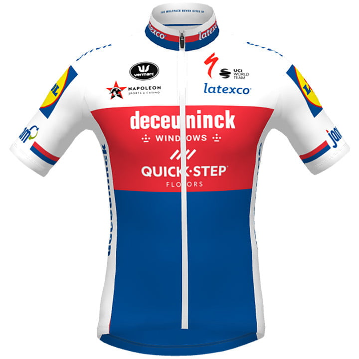 DECEUNINCK-QUICK STEP Shirt met korte mouwen Tsjechische tijdritkampioen 2021