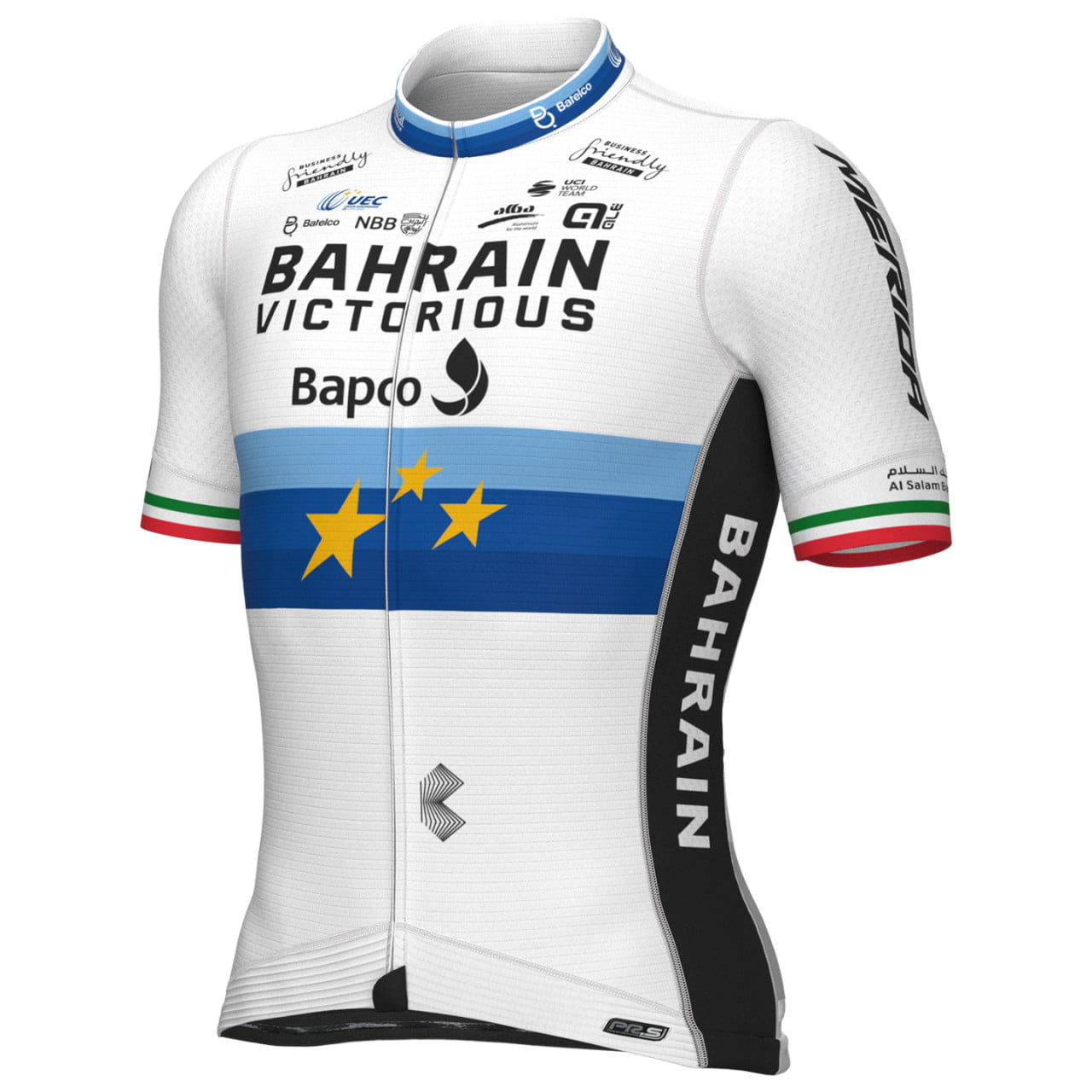 BAHRAIN - VICTORIOUS Shirt met korte mouwen PR-S Europese kampioen 2022