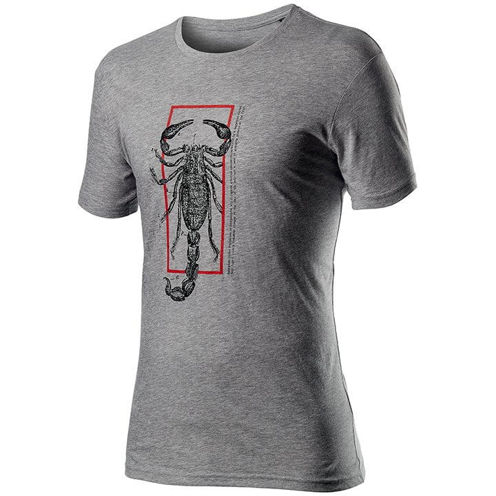 CASTELLI T-shirt Logo t-shirt, voor heren, Maat S, MTB shirt, Mountainbike kledi