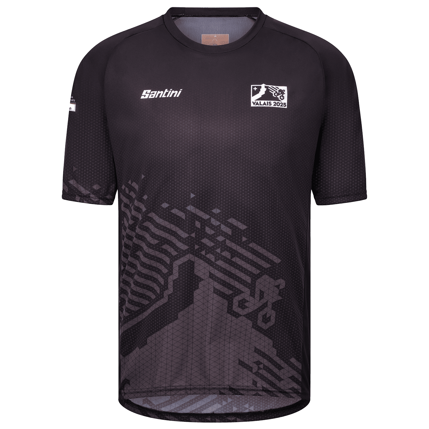 UCI MTB WORLD CHAMPIONSHIP Valais bikeshirt, voor heren, Maat 2XL, Fiets shirt,