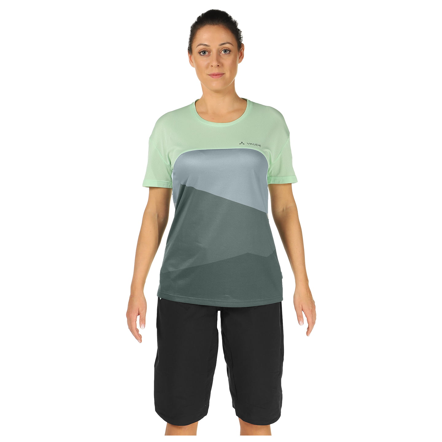 VAUDE Moab VI Dames set (fietsshirt + fietsbroek) dames set (2 artikelen),