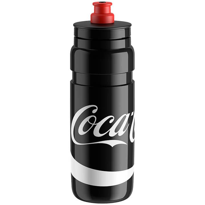 ELITE Fly Coca Cola 750 ml Trinkflasche, Fahrradflasche, Fahrradzubehör