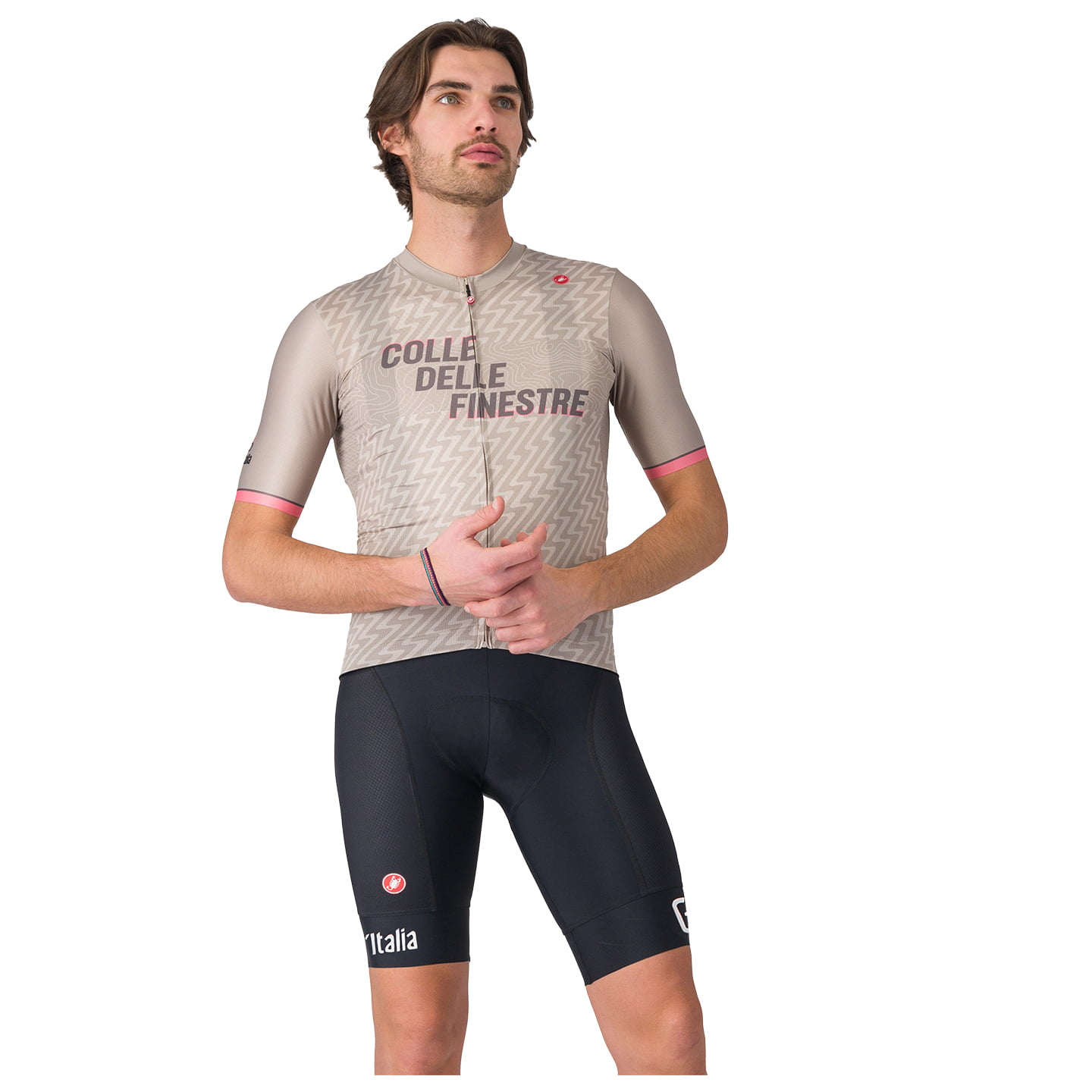 GIRO D'ITALIA Colle Delle Finestre Set (fietsshirt + fietsbroek) set (2