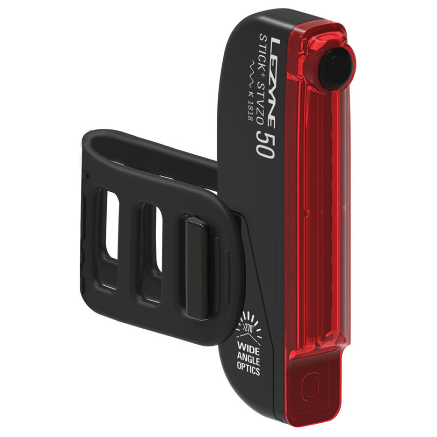 LEZYNE Stick+ STVZO achterlicht, Fietslamp, Fietsverlichting