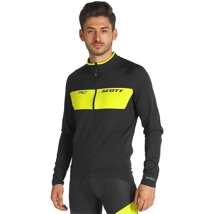 SCOTT RC Warm Reversible WB Cycling Jacket Thermal Jacket, for men, size S, Winter jacket, Bike gear