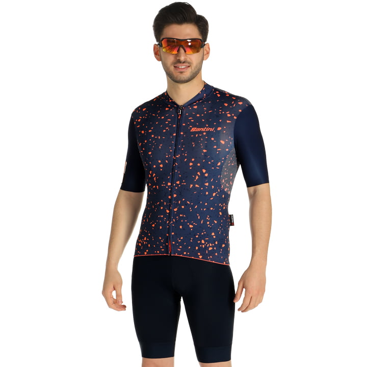 SANTINI Delta Pietra Set (fietsshirt + fietsbroek) set (2 artikelen), voor heren