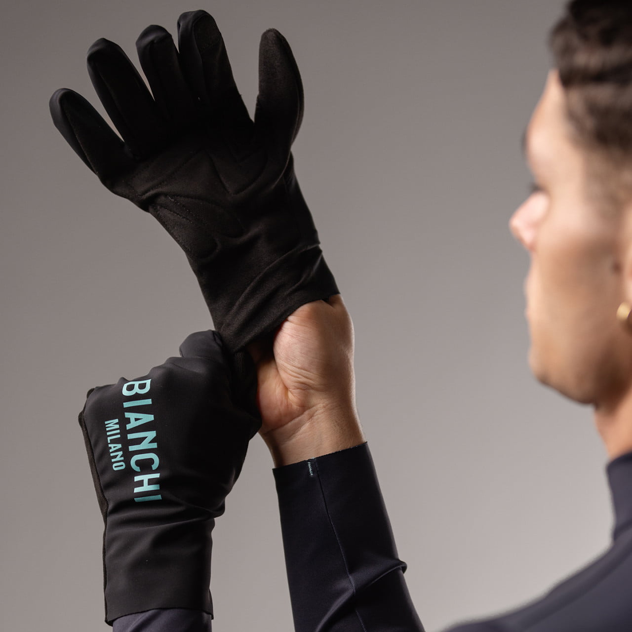 Bianchi winter gloves sale