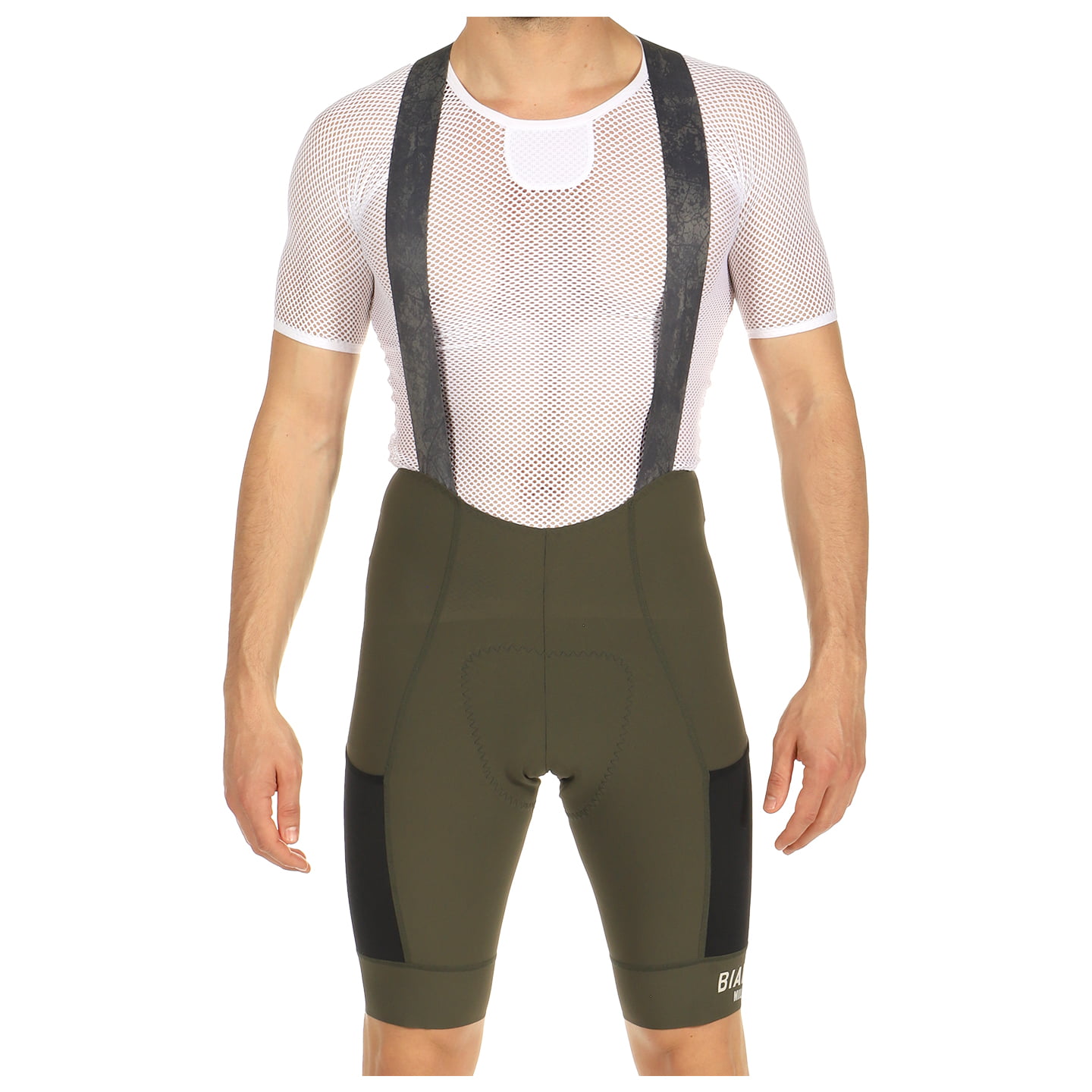 BIANCHI MILANO korte KOERSBROEK Tech Gravel korte koersbroek, voor heren, Maat