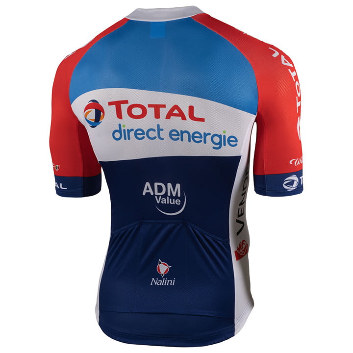 TOTAL DIRECT ENERGIE Short Sleeve Jersey 2021