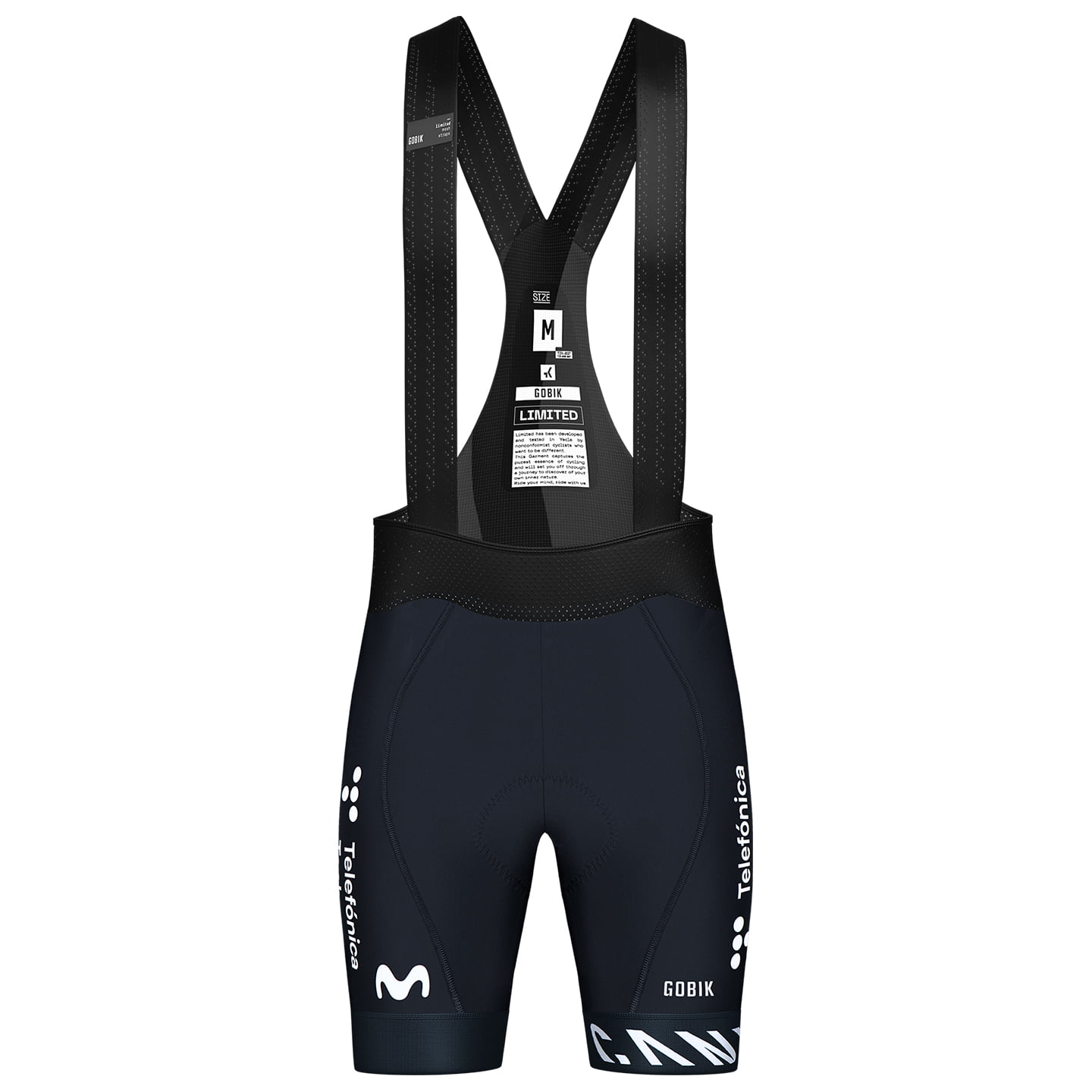 MOVISTAR TEAM 2024 Bib Shorts, for men, size 2XL, Cycle trousers, Cycle gear