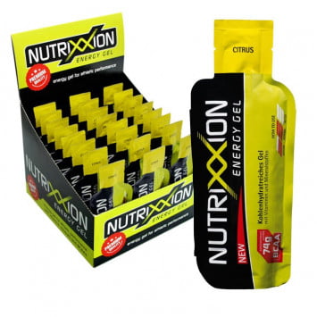 Energy Gel Citrus. 24 buste/cartone NUTRIXXION Energy Gel Citrus. 24 buste/cartone