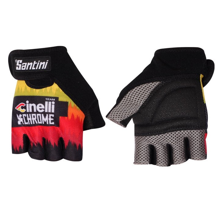 Bob Shop Santini CINELLI CHROME 2016 Cycling Gloves, for men, size S, Cycling gloves, Cycling clothing