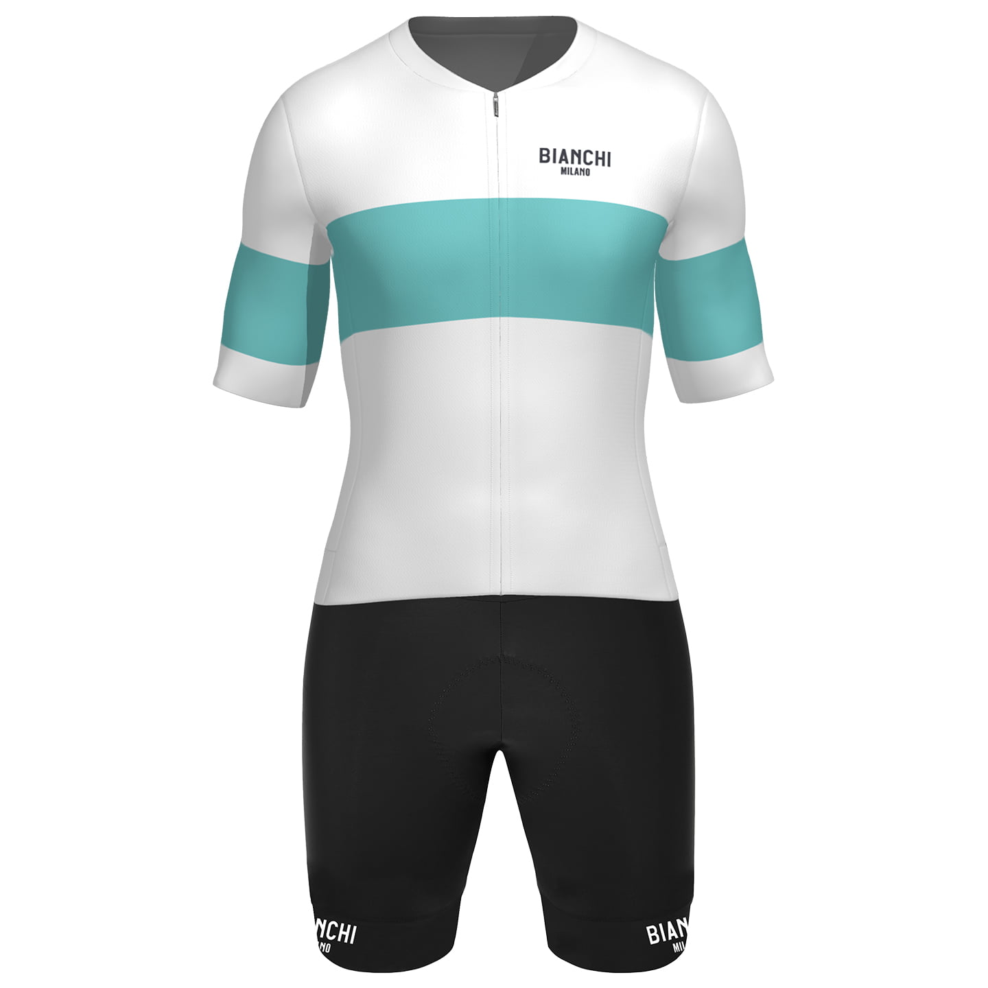 BIANCHI MILANO Race Dames set (fietsshirt + fietsbroek) dames set (2 artikelen),
