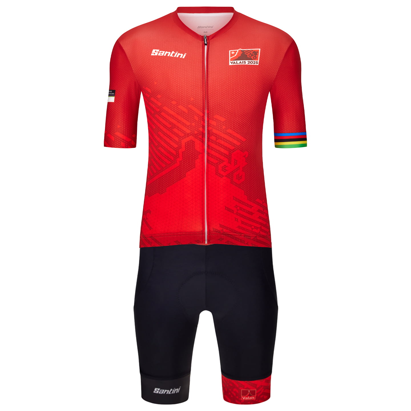 UCI MTB WORLD CHAMPIONSHIPS Valais Set (fietsshirt + fietsbroek) set (2