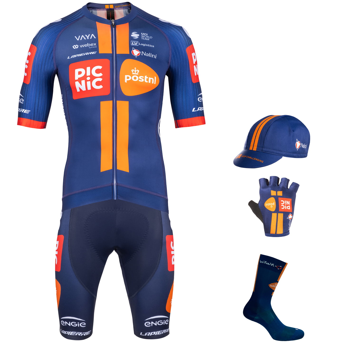 Picnic PostNL Race 2025 Maxi-Set (5 stukken) maxiset (5 artikelen), voor heren,