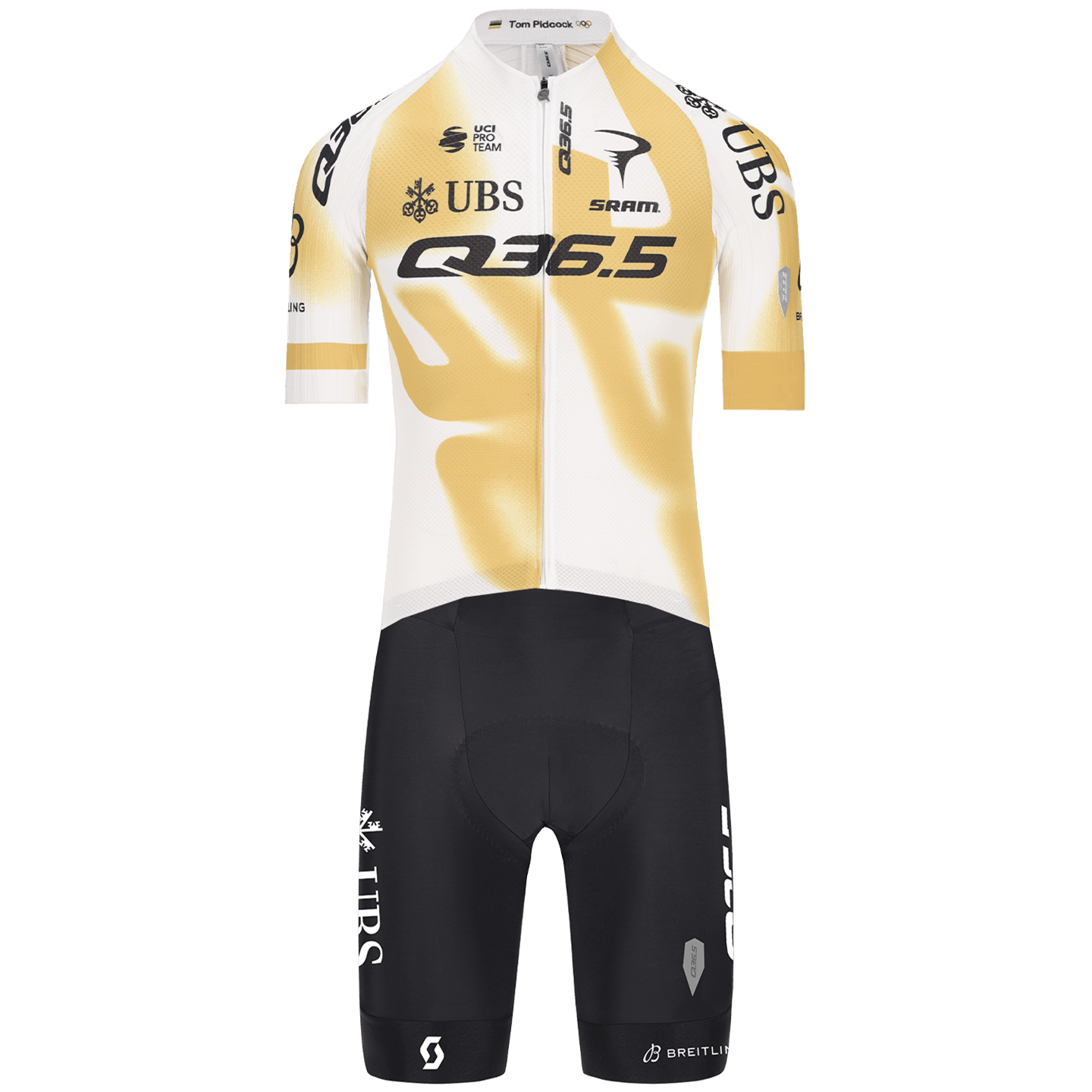 Q36.5 Pro Cycling Team Tom Pidcock Set (fietsshirt + fietsbroek) set (2