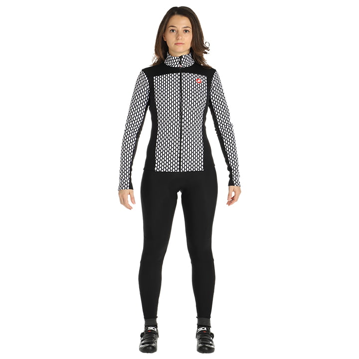 CASTELLI Sfida 2 Dames set (winter fietsjack + lange koersbroek) dames set (2 ar