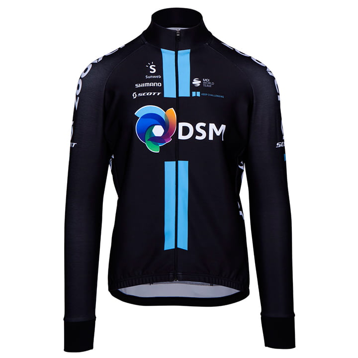 TEAM DSM 2021 Long Sleeve Jersey, for men, size S, Cycling jersey, Cycling clothing