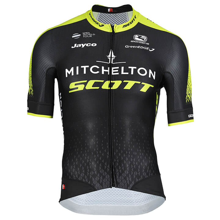 MITCHELTON-SCOTT FCR 2018 Short Sleeve Jersey Short Sleeve Jersey, for men, size L, Cycling shirt, Cycle clothing