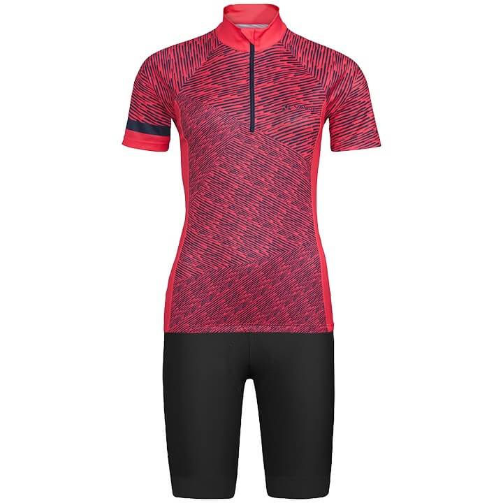 VAUDE Lezza Dames set (fietsshirt + fietsbroek) dames set (2 artikelen), Fietskl