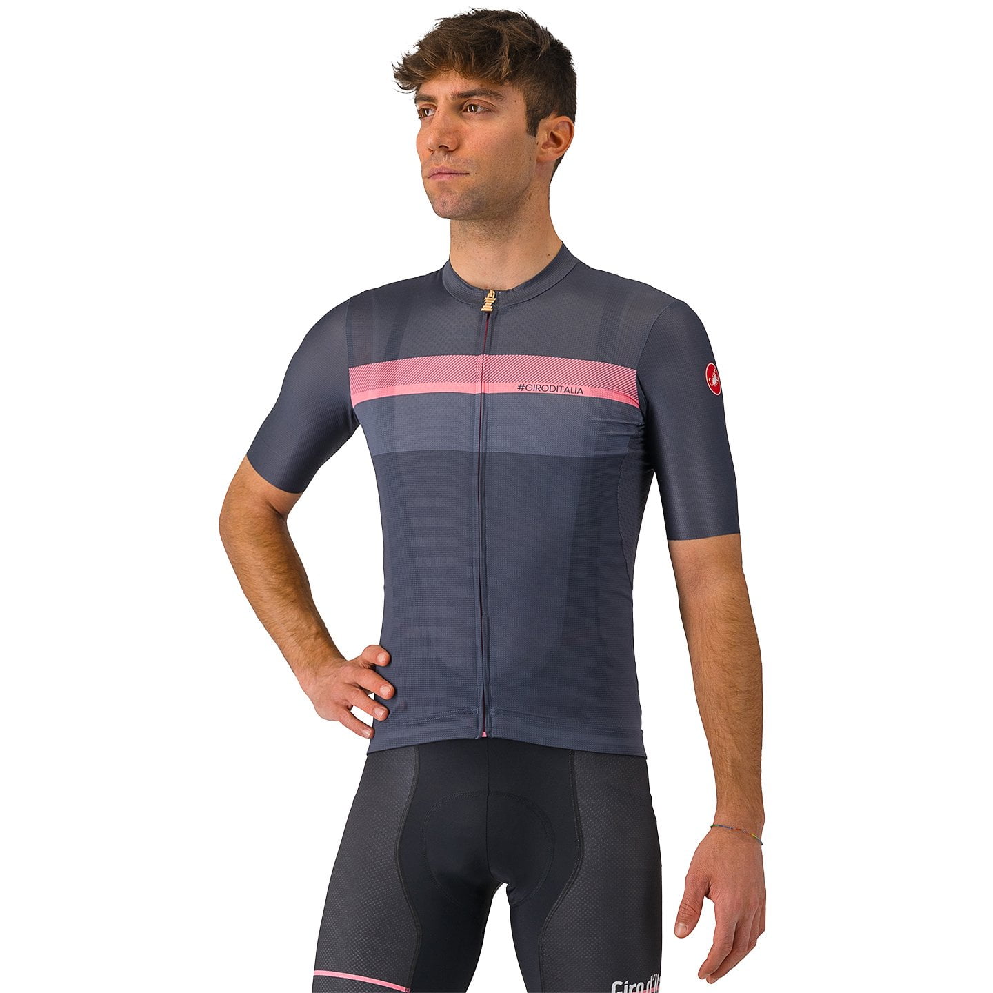 GIRO D'ITALIA Short Sleeve Jersey Veloce 2024 dark blue