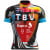 BAHRAIN VICTORIOUS Shirt met korte mouwen LA VUELTA 2021