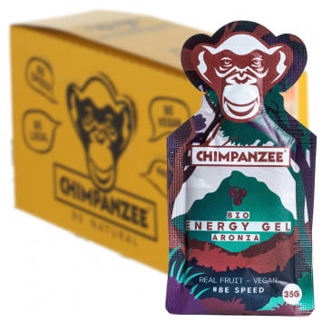 Gel energetico Mirtillo 25 pz./scatola CHIMPANZEE Gel energetico Mirtillo 25 pz./scatola