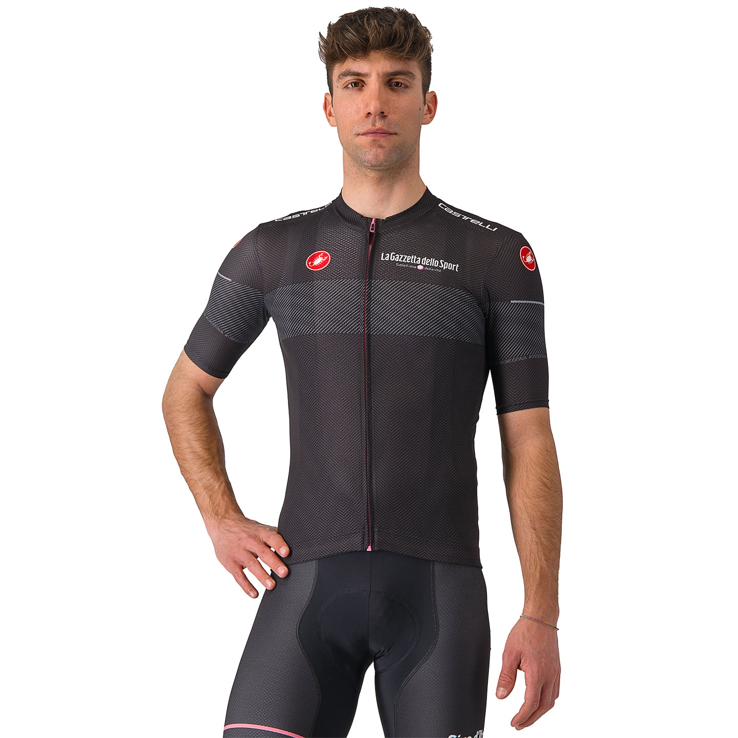 GIRO D'ITALIA Shirt met korte mouwen Maglia Nera 2024 fietsshirt met korte