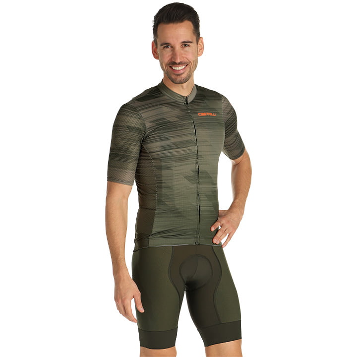 CASTELLI Rapido Set (fietsshirt + fietsbroek) set (2 artikelen), voor heren