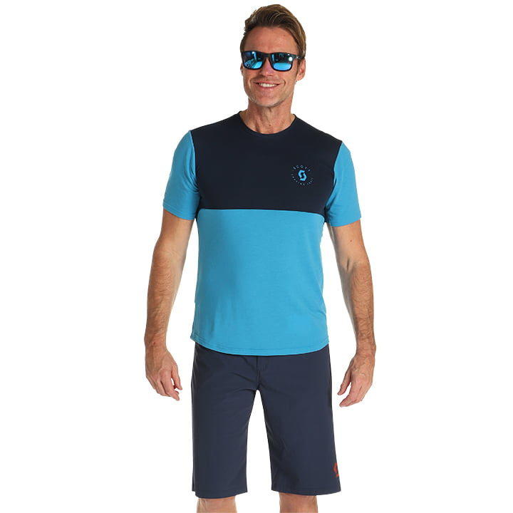 SCOTT Trail Flow Dri Set (fietsshirt + fietsbroek) set (2 artikelen), voor heren