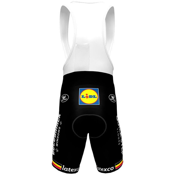 Pantaloncino con bretelle DECEUNINCK-QUICK STEP Campione belga 2021