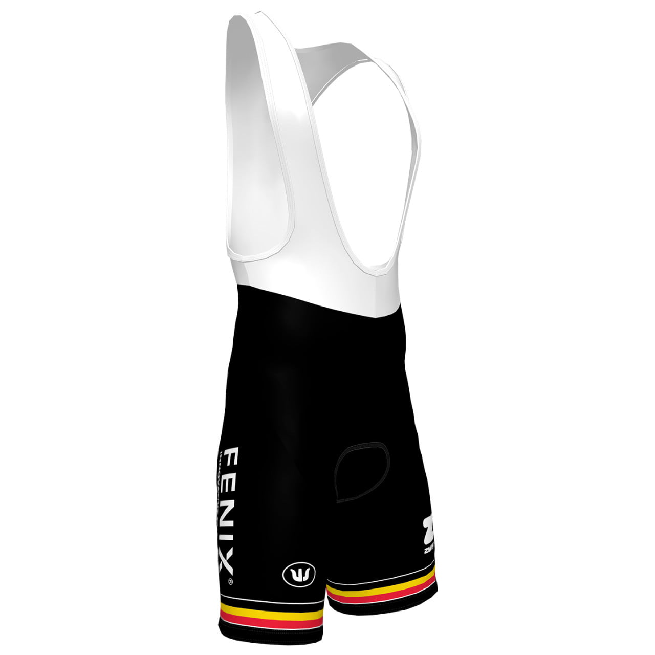 FENIX-DECEUNINCK Krótkie spodnie na szelkach Mistrz Belgijski 2023