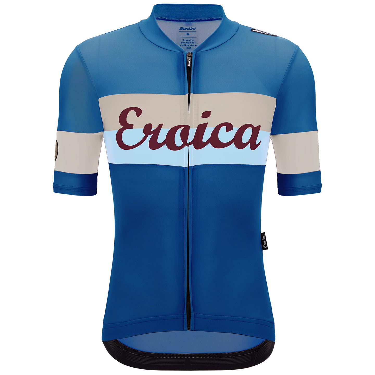 Santini Eroica Quiete fietsshirt met korte mouwen, voor heren