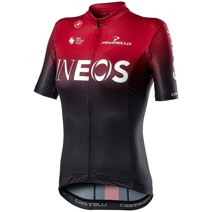 TEAM INEOS Damesshirt met korte mouwen 2020 damesfietsshirt, Maat XL