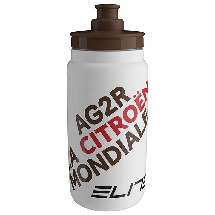 ELITE Bidon Fly Teams 2021 AG2R Citroen 550 ml bidon, voor heren, Fietsbidon, Fi