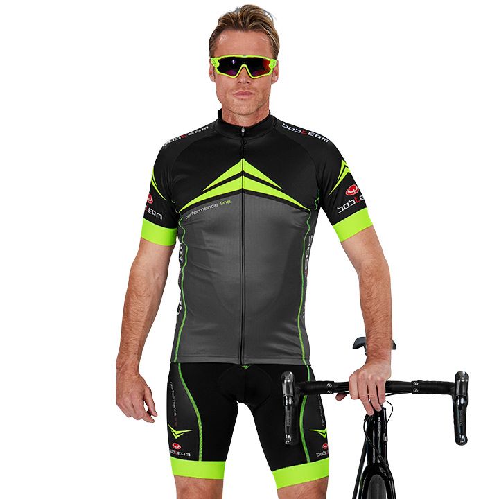 BOBTEAM Performance Line Set (cycling jersey + cycling shorts) Set (2 pieces), for men
