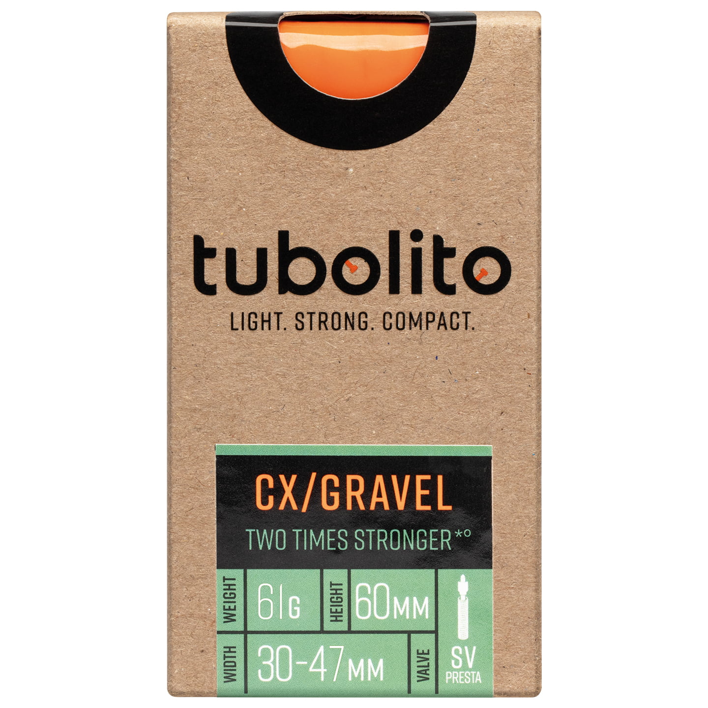 TUBOLITO Tubo-CX/Gravel-All SV60 Tube Tube, Bike tyre, Bike accessories