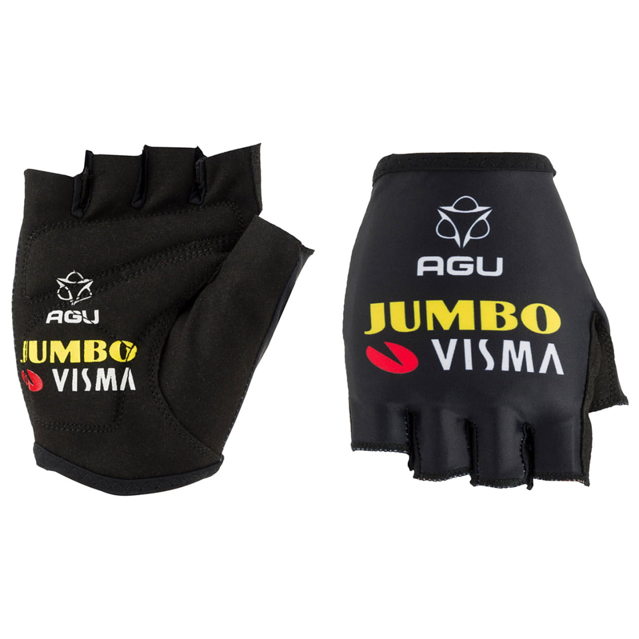 Nat het internet Speciaal TEAM JUMBO-VISMA Handschoenen 2023 zwart