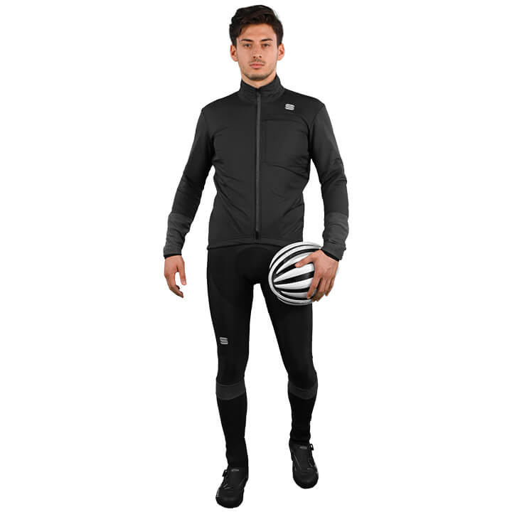 SPORTFUL Audax Set (winter fietsjack + lange koersbroek) set (2 artikelen), voor