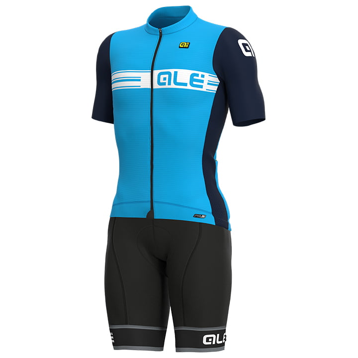 ALÉ Logo Summer Set (fietsshirt + fietsbroek) set (2 artikelen), voor heren