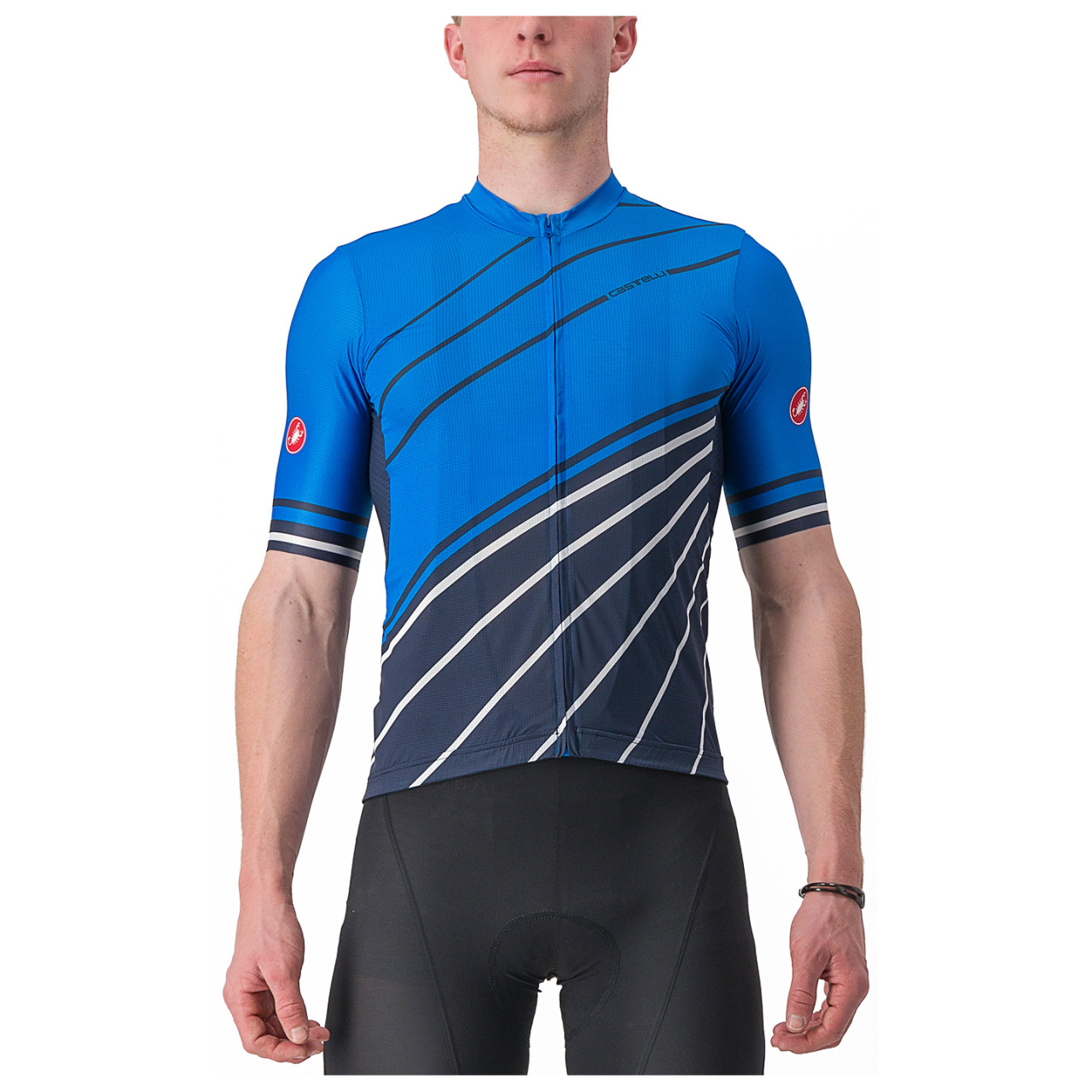 CASTELLI Speed Strada Short Sleeve Jersey blue