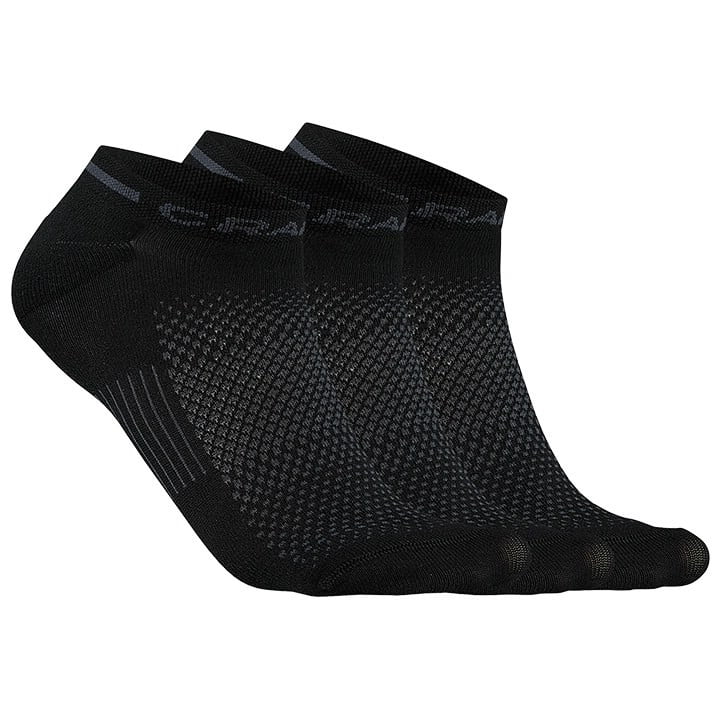 Core Dry Shaftless Cycling Socks Pack of 3