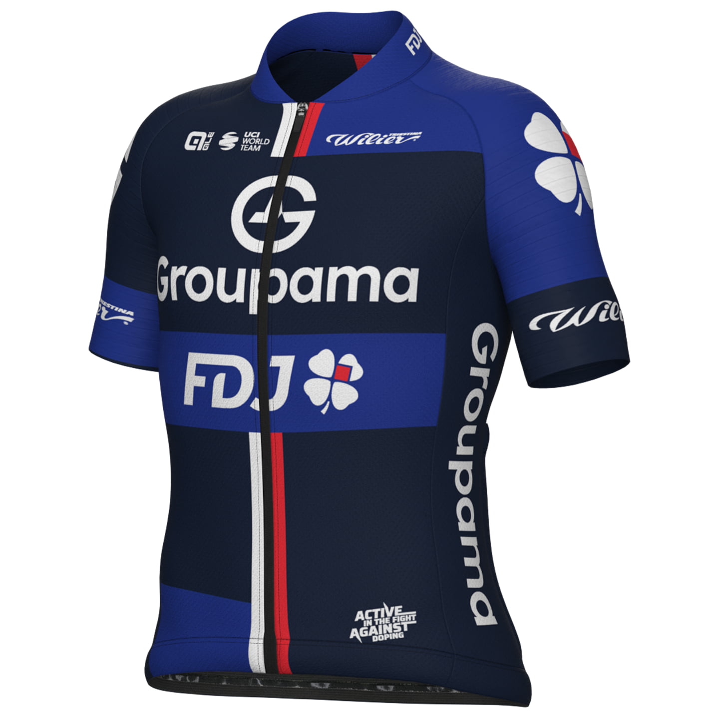 GROUPAMA - FDJ Kindershirt 2025, Maat L