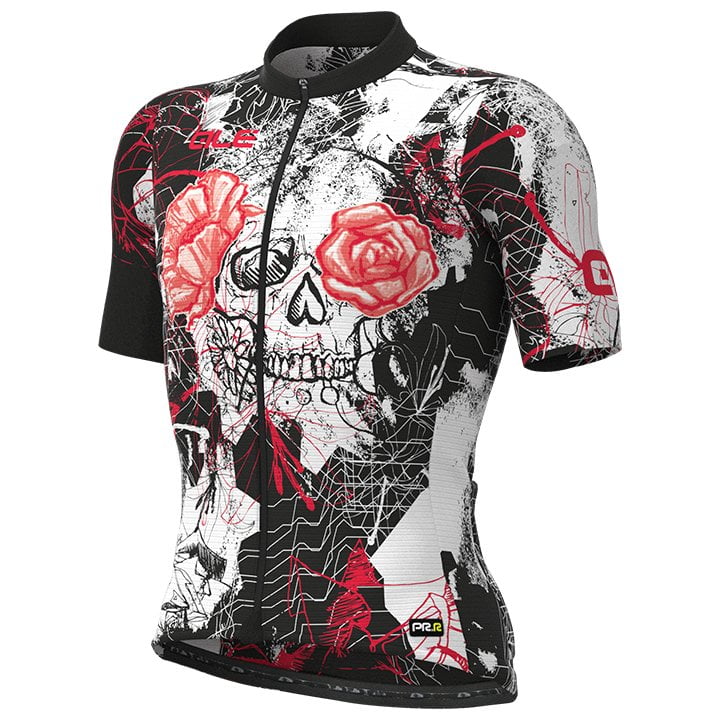 ALÉ Shirt met korte mouwen Skull fietsshirt met korte mouwen, voor heren, Maat L