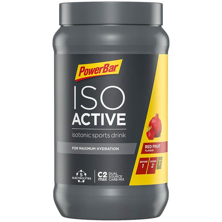 POWERBAR Isoactive Sports Red Fruit, 600 g Drink, Power drink, Sports food