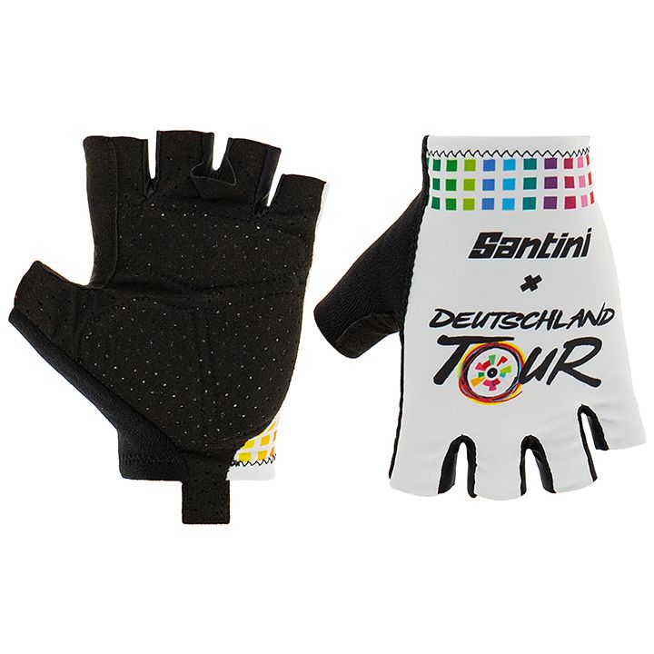 Bob Shop Santini DEUTSCHLAND TOUR2019 Cycling Gloves Cycling Gloves, for men, size S, Cycling gloves, Cycling clothing