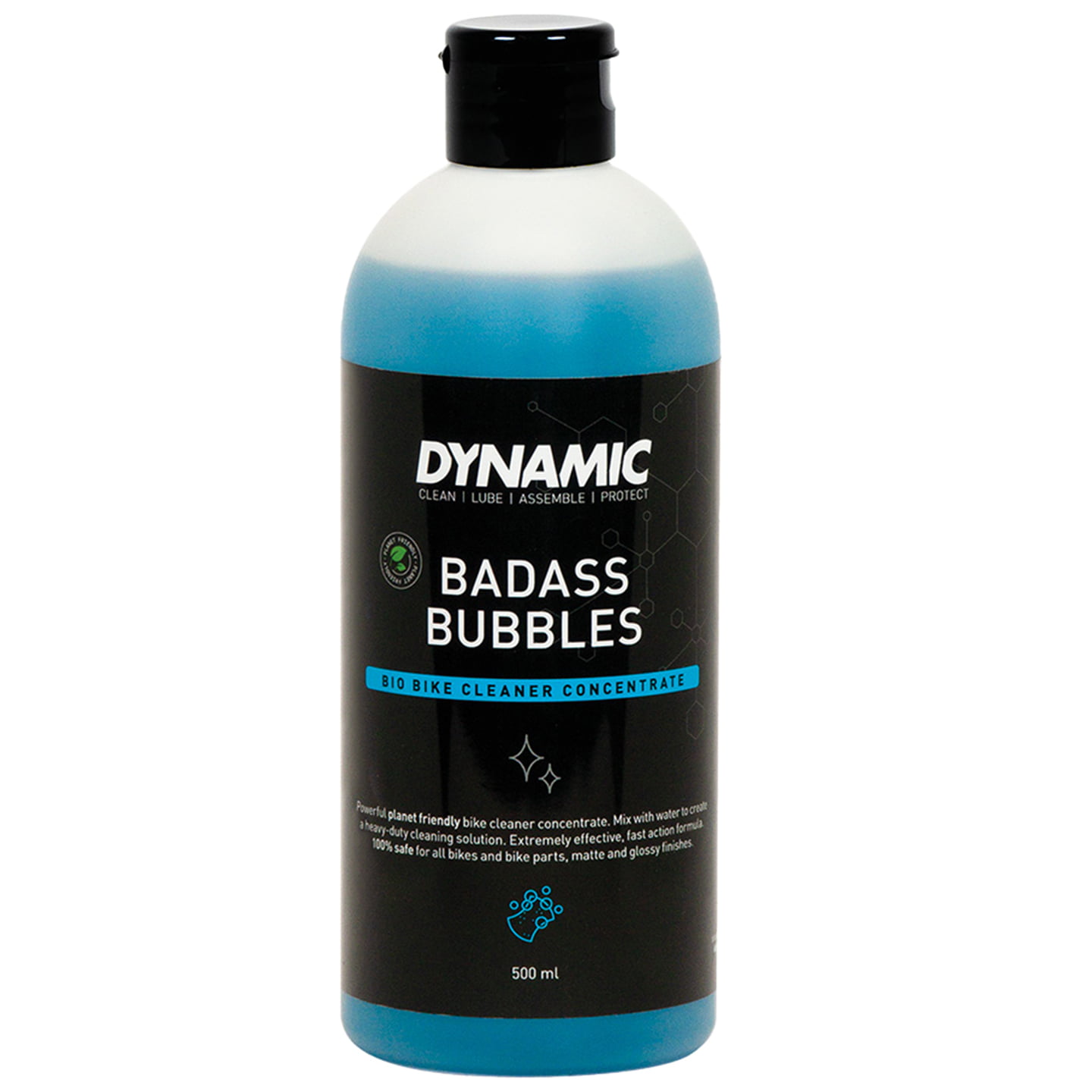 DYNAMIC Fietsreiniger BadAss Bubbles 500ml, Fietsaccessoires